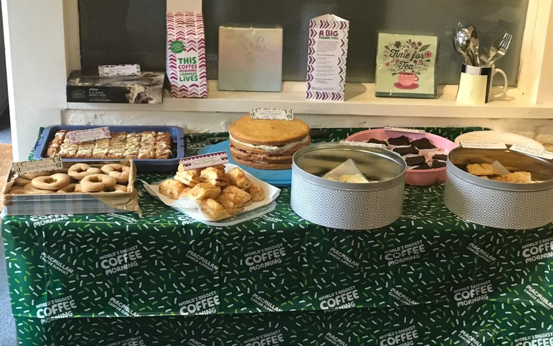 Cater Clean 24 Seven Host Macmillan Coffee Morning