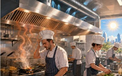 How Recent UK Heat Has Highlighted the Importance of Kitchen Extract Cleaning